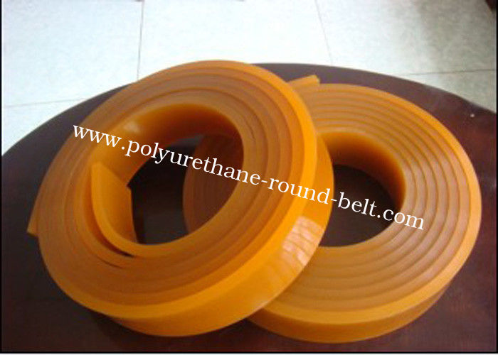 60shore A 90 Shore A Hardness Flat Polyurethane Squeegee For