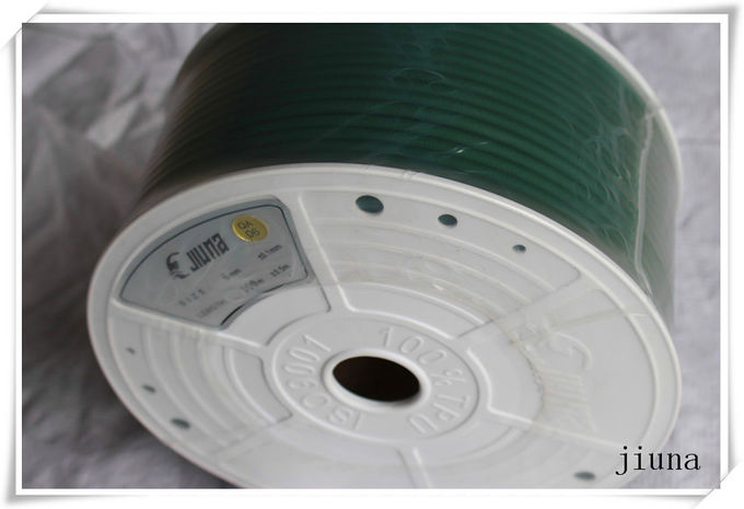 Green Tear Strength Rough Polyurethane Round Belt High Tensile