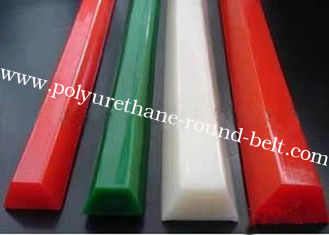 Extruded PU Polyurethane V Belt Wear Resistant 90A Hardness For Ceramic Industry