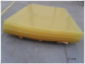 Oil Resistant Pu Plastic Polyurethane Rubber Sheet / Board Aging Resistant