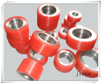 Customized PU Coating Polyurethane Rollers Abrasion Resistant