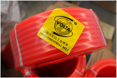 Polyurethane Round Belt 0.3kg-31.3kg Tensile Rough Surface