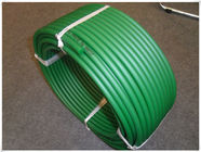 PU Polyurethane Round Belt Good Resistance , Green Round Belt