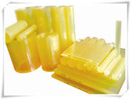 Yellow Color Polyurethane Rubber Sheet Custom Polyurethane Parts Abrasion Resistance