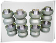 Any Size Any Color Oil Resistant Aging Resistant   Polyurethane Wheels Coating with Iron Core