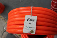 Orange Smooth Polyurethane Round Belt 90A high impact resistance