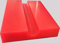 Elastic abrasion resistance Industrial Red PU Polyurethane parts