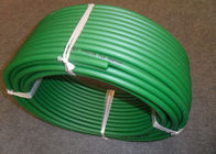 Green Hardness 85A Polyurethane Round Belt with large Diameter