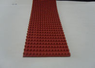 Super grip belt with Top Red Rubber Corrugated belt for Conveying industrial line