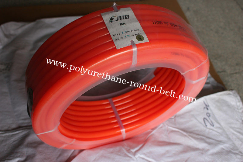 High Heat urethane round belting Hardness 90A Tear Strength