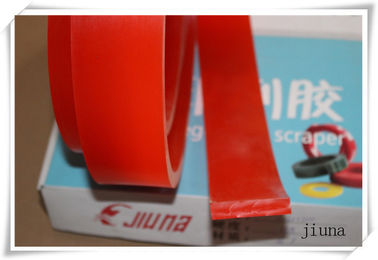 Red / Green Solvent Resistance Squeegee For Screen Printing 4 Meter , Anti-Oil