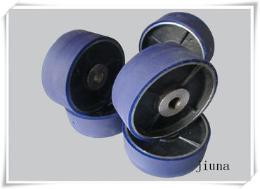 Tear Resistant Customized Polyurethane Wheels Low Compression Set Cut