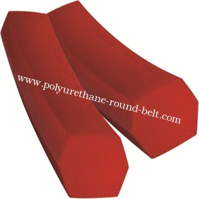 any colour PU Polyurethane ridge-top V Belt 30m/Roll PU Transmission Belt for industry machine