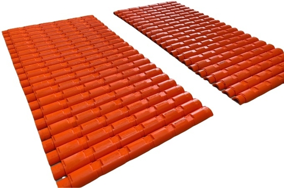 Polyurethane Submarine Cable Protection Duct 85 A Hardness Undersea Cable Protection System