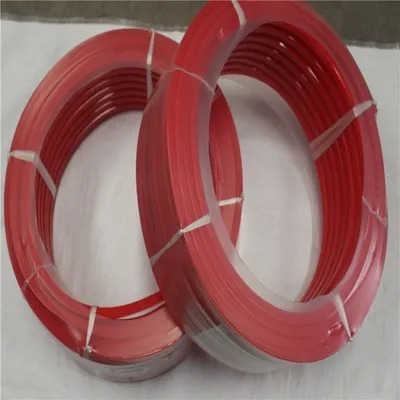 Red PU Pentagonal Belt Acid And Alkali Resistant Tear-Resistant Heat-Resistant Polyurethane V Belt