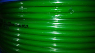 Green Polyurethane Round Belt / 8mm pu conveyor belt for driving