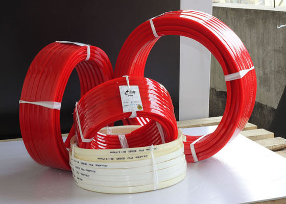 RoHS Approved Polyurethane V Belt Easy To Be Melted Jointed polyurethane flat belt