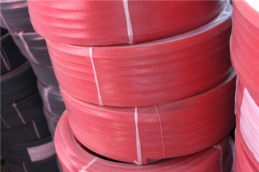 Red 90A  Polyurethane V Belt Transmission belt Ceramic industrial