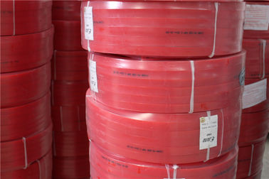 HighTensile And Tear Strength  Red Polyurethane V Belt  for Conveyor  Floor And Roof  Tiles Conveying