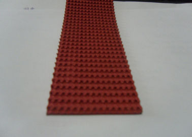 Super grip belt with Top Red Rubber Corrugated belt for Conveying industrial line